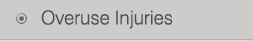 Overuse Injuries - beFIT THERAPY